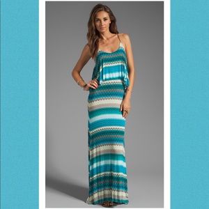 KARINA GRiMALDI Vera Maxi Long Print Dress XS